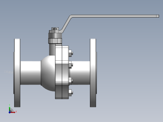 法兰球阀-316 DN15-DN200前视缩略图