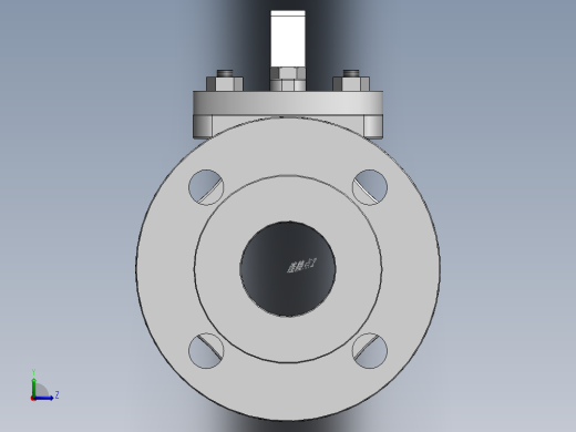 法兰球阀-316 DN15-DN200左视缩略图