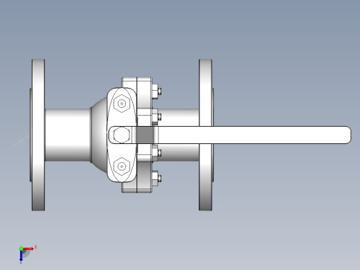 法兰球阀-316 DN15-DN200俯视缩略图