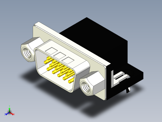 circuit-board-d-sub-conn-串口连接器