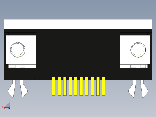 circuit-board-d-sub-conn-串口连接器后视缩略图
