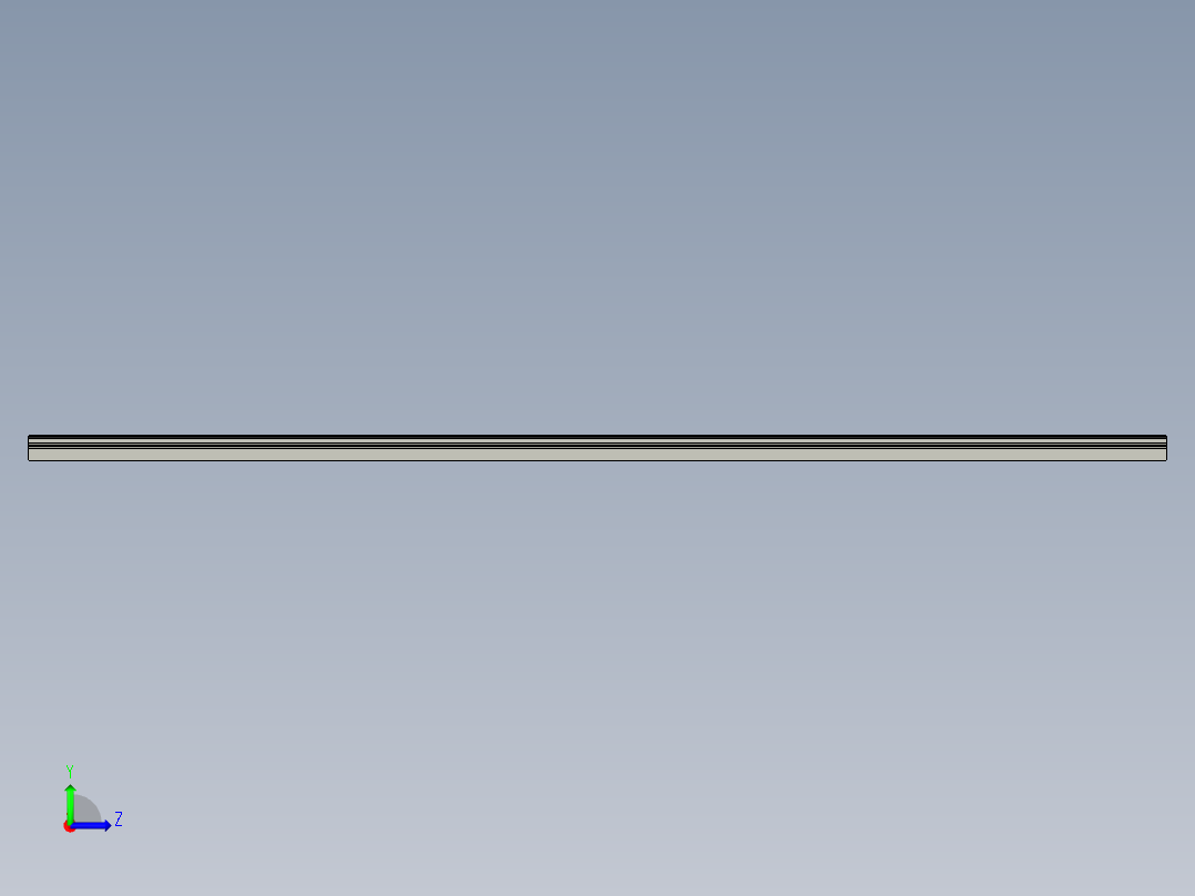 取手(鋁合金)(B)AL-3D多系列多零件图纸模型左视图