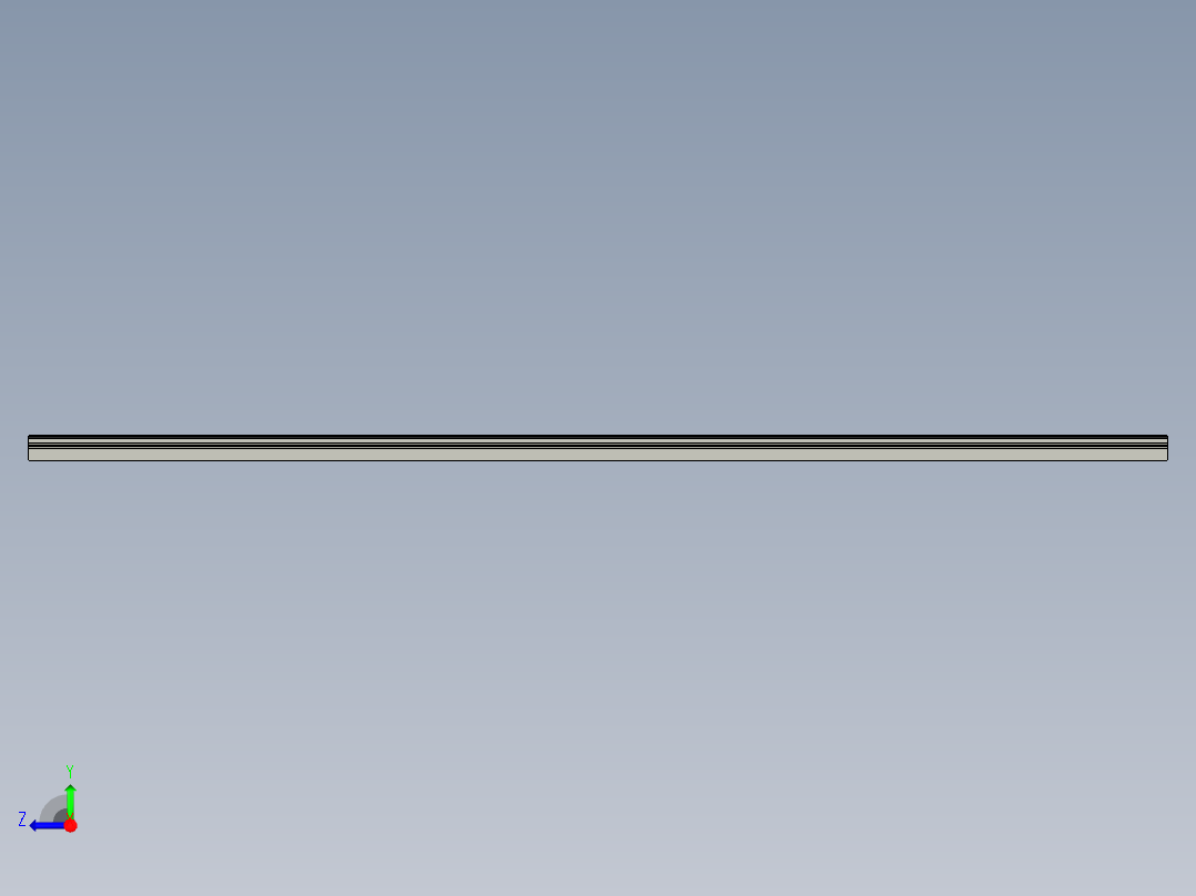 取手(鋁合金)(B)AL-3D多系列多零件图纸模型右视图
