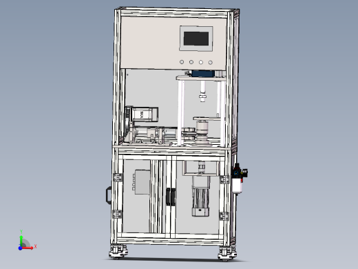 旋转铆合机旋压铆合机（sw22可编辑+工程图+bom）