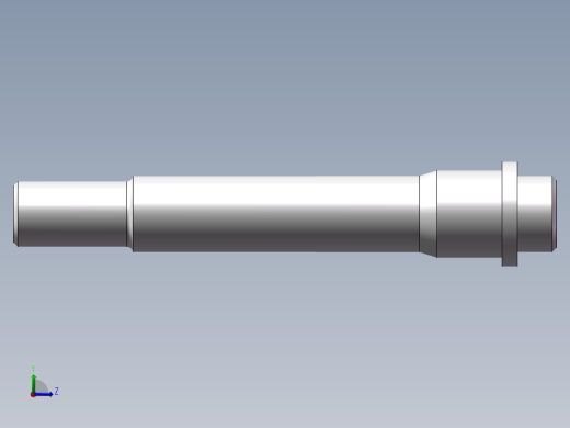 输出轴加工工艺分析左视缩略图