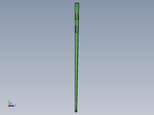 冲压键盘壳铣内侧壁+外形UG程序模型左视缩略图