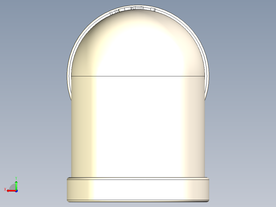 B2004010-鼓形洗手盆  鼓形制造的洗手盆后视图