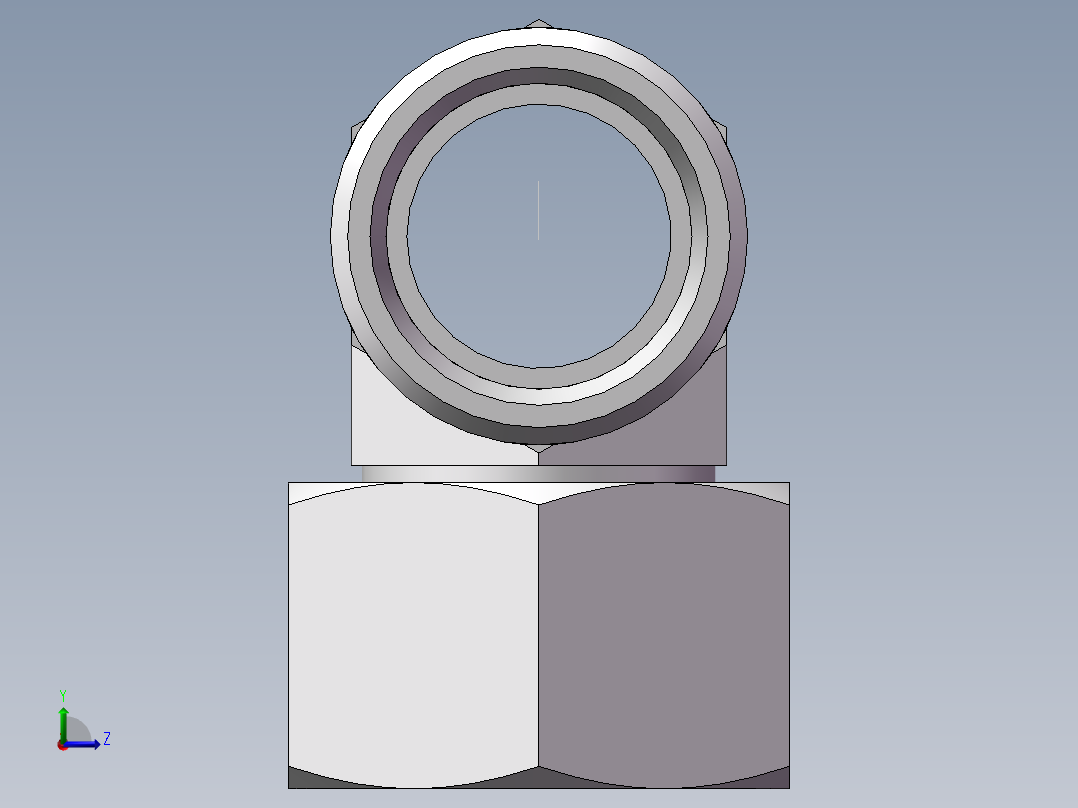 BC+BD 三通组合接头、BC-30左视图