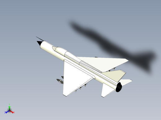 B3003837-米格-21战斗机