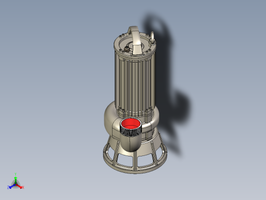 潜水泵正等轴测缩略图