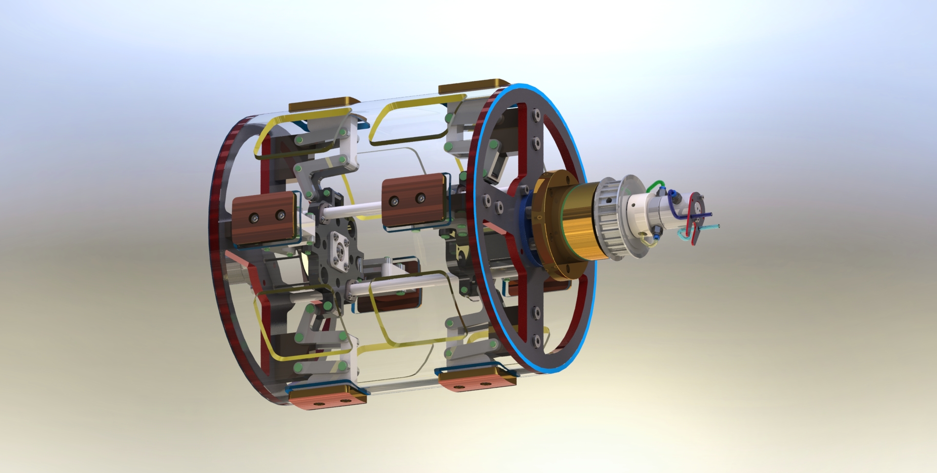 气体膨胀井筒l零部件