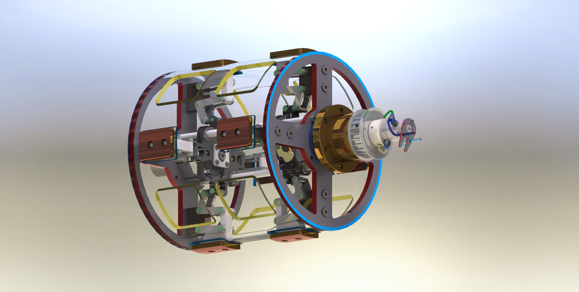 气体膨胀井筒l零部件