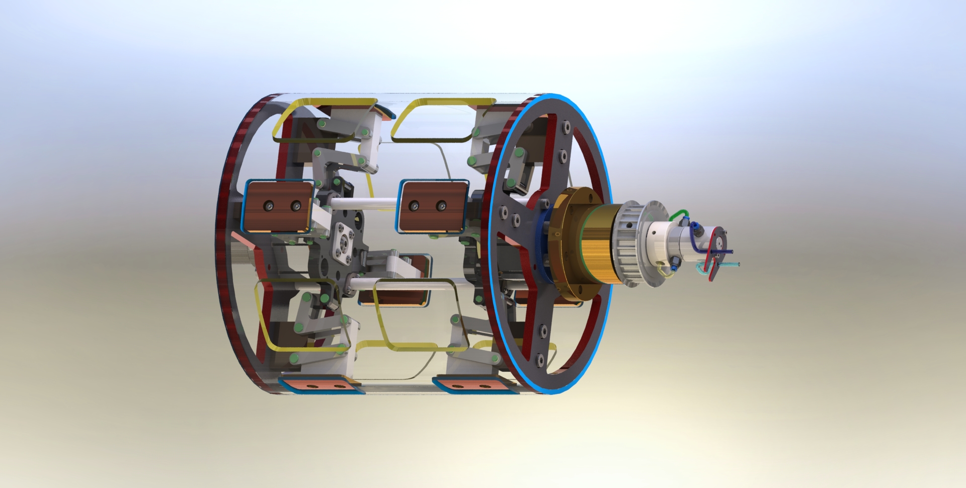 气体膨胀井筒l零部件