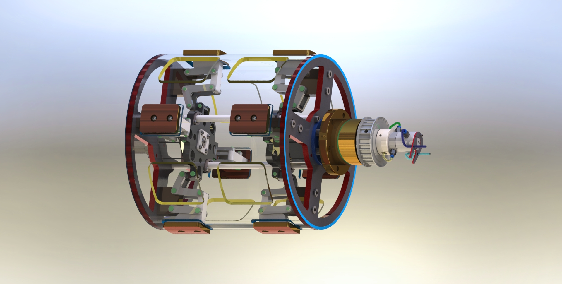 气体膨胀井筒l零部件