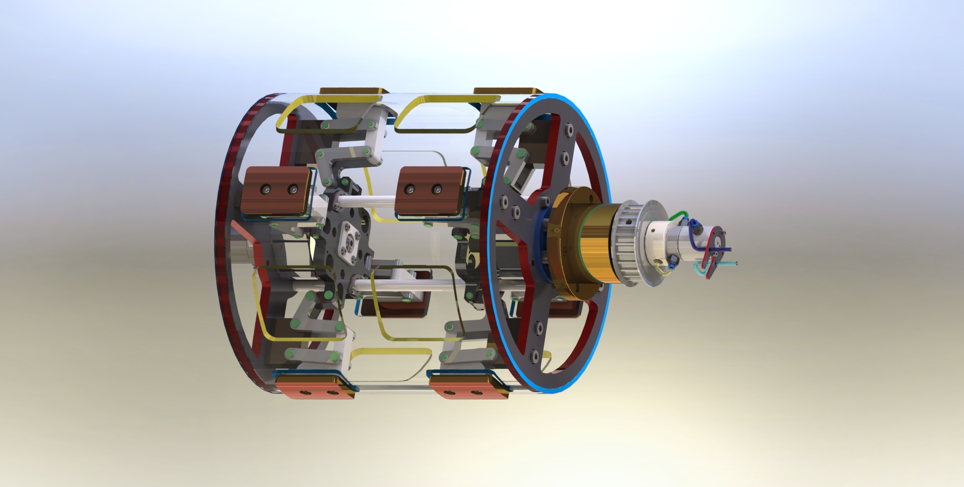 气体膨胀井筒l零部件