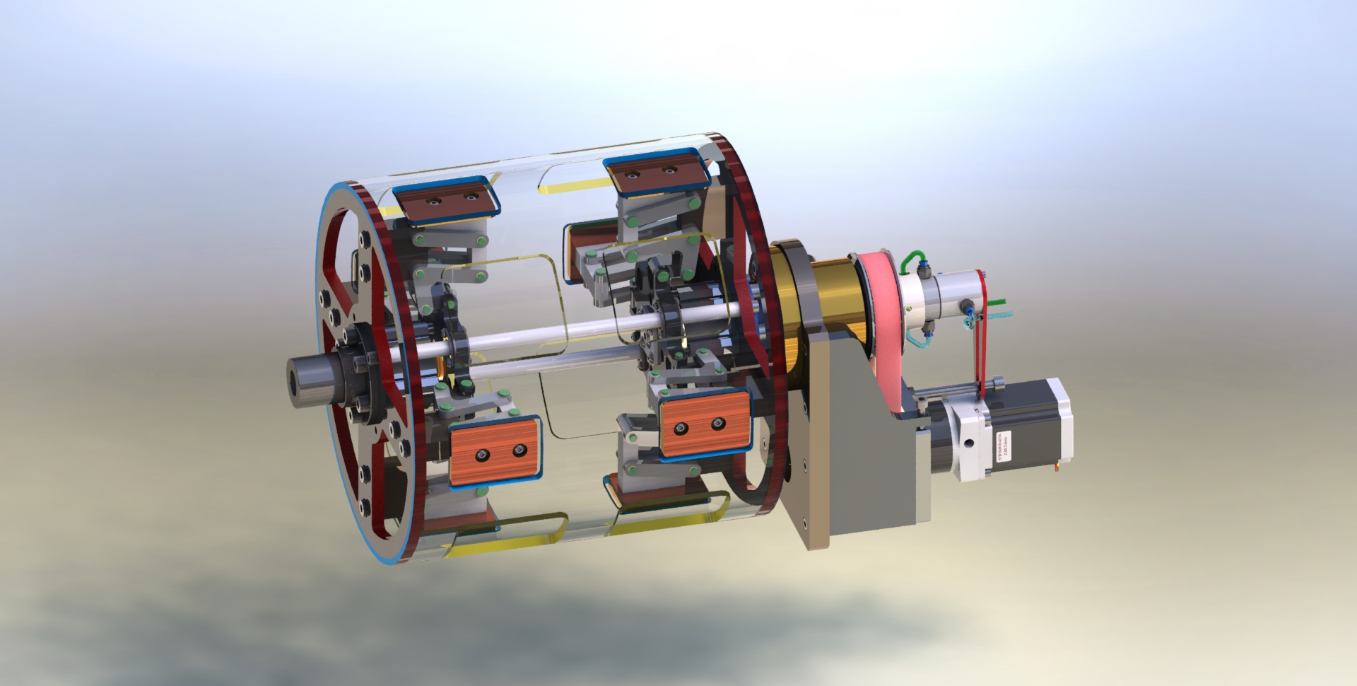 气体膨胀井筒l零部件