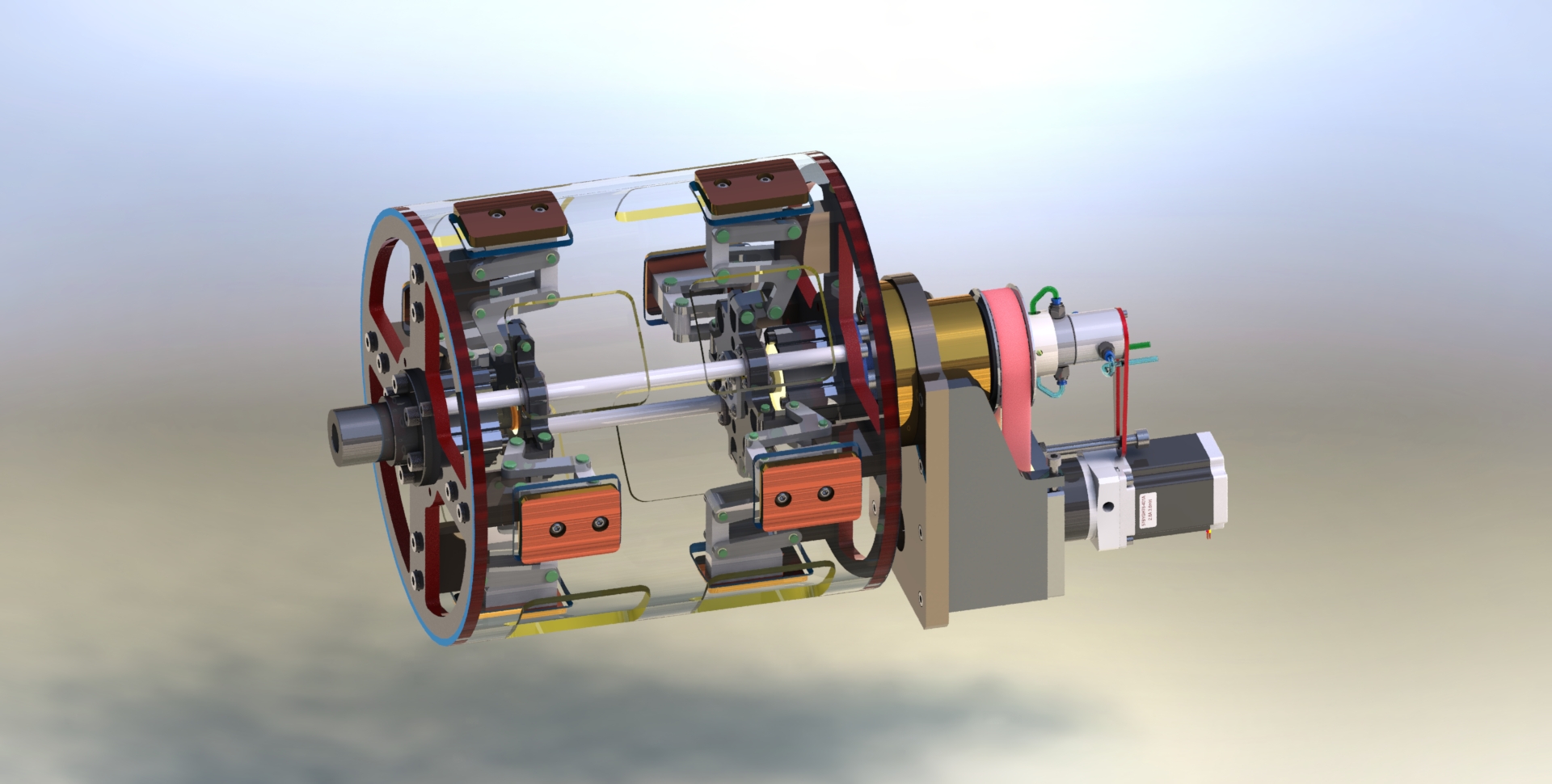 气体膨胀井筒l零部件