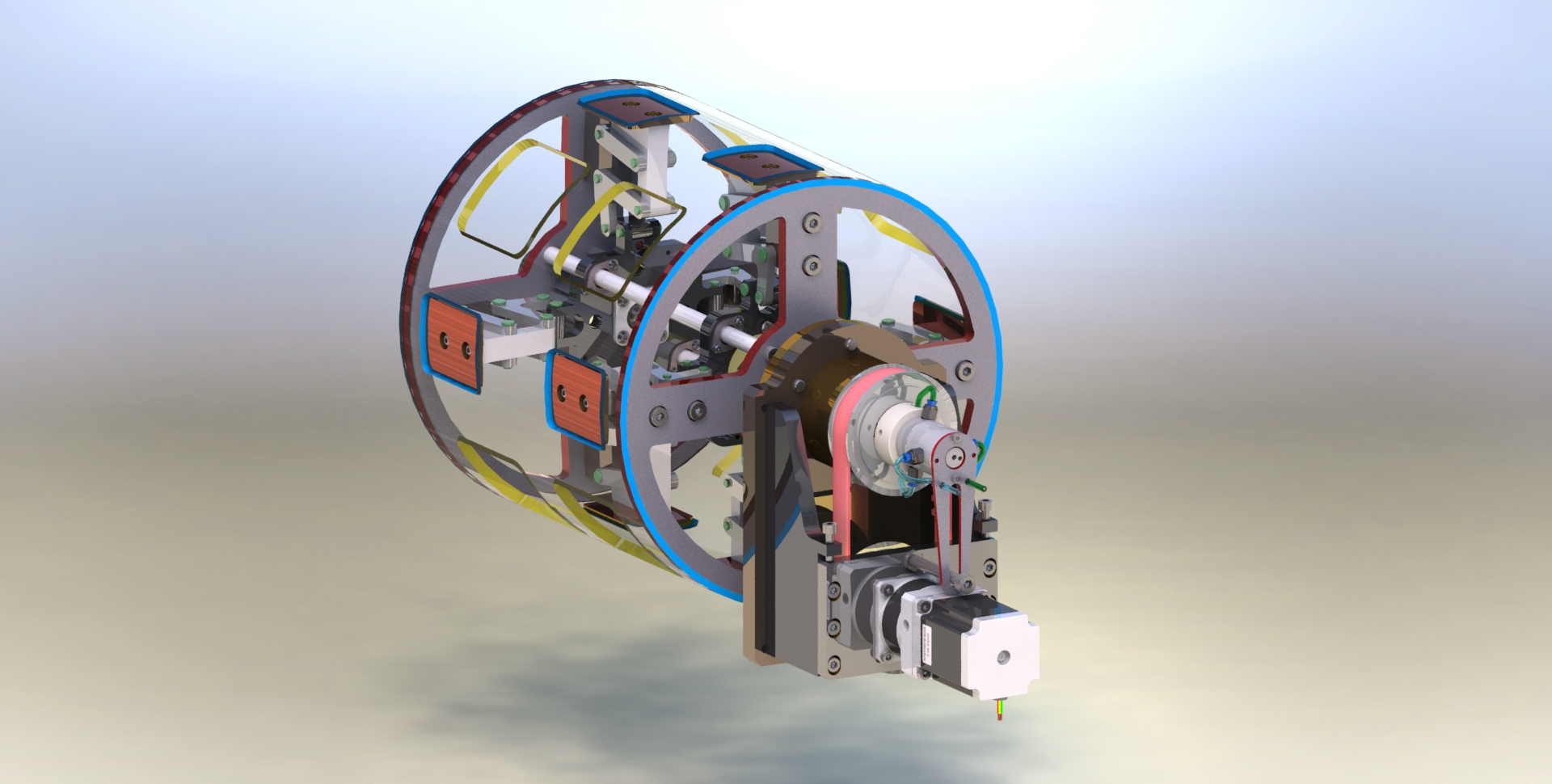 气体膨胀井筒l零部件