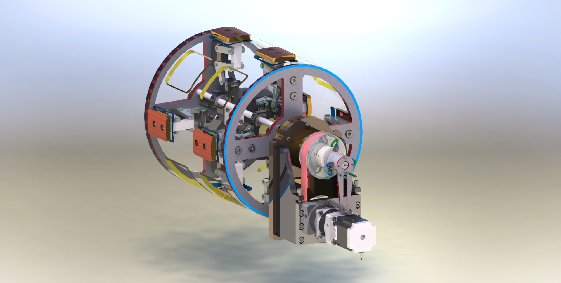 气体膨胀井筒l零部件