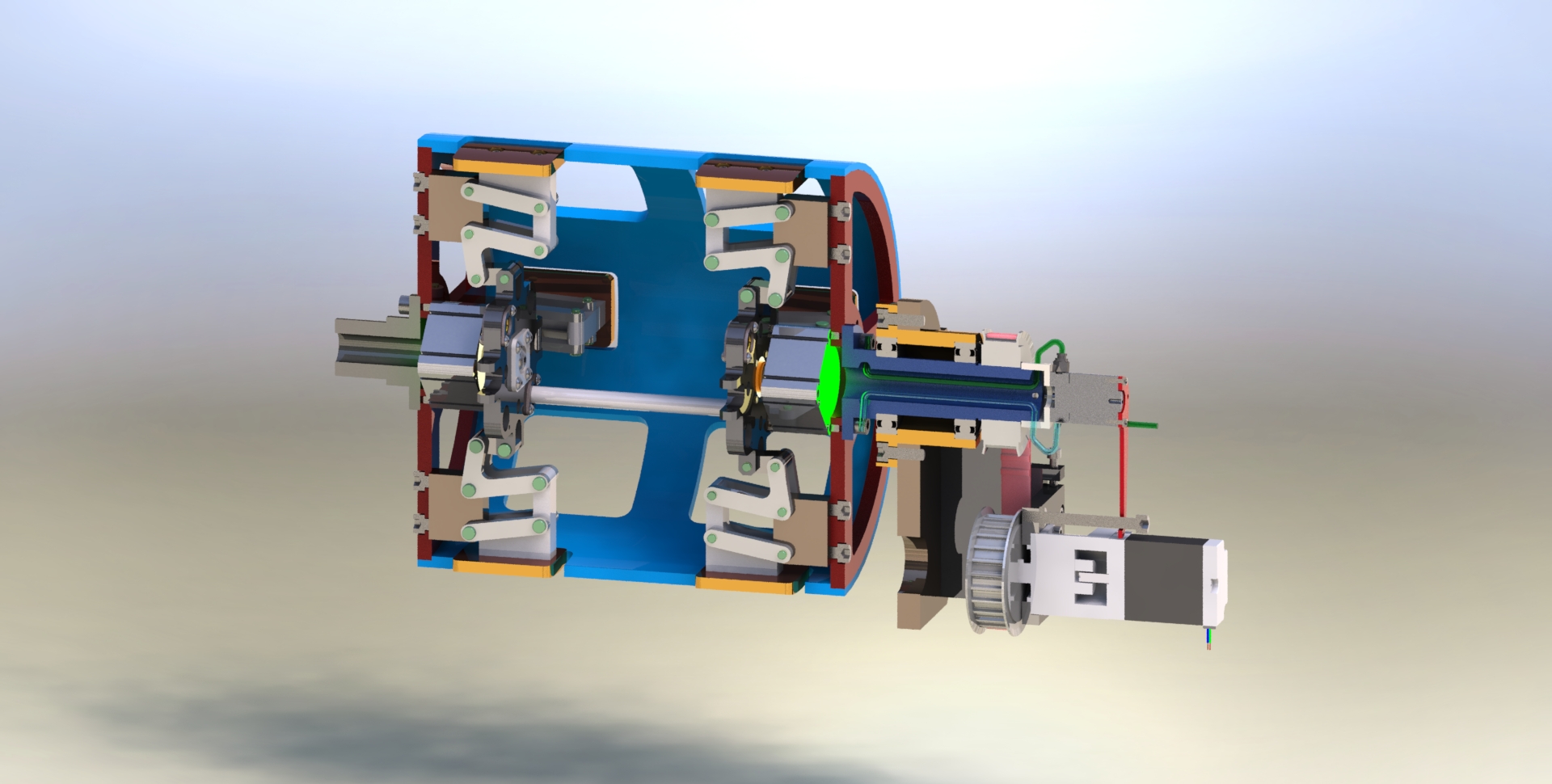 气体膨胀井筒l零部件