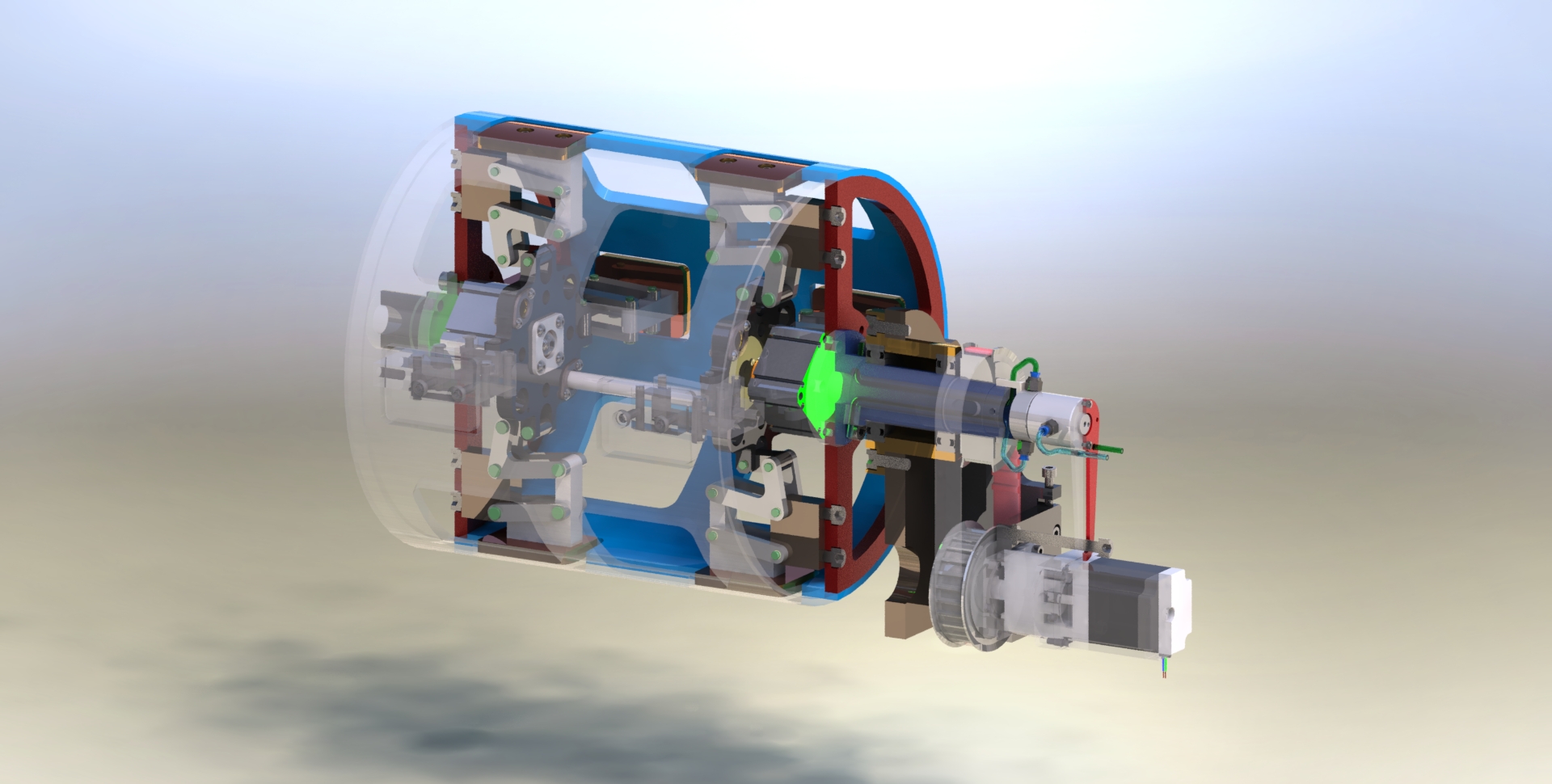 气体膨胀井筒l零部件