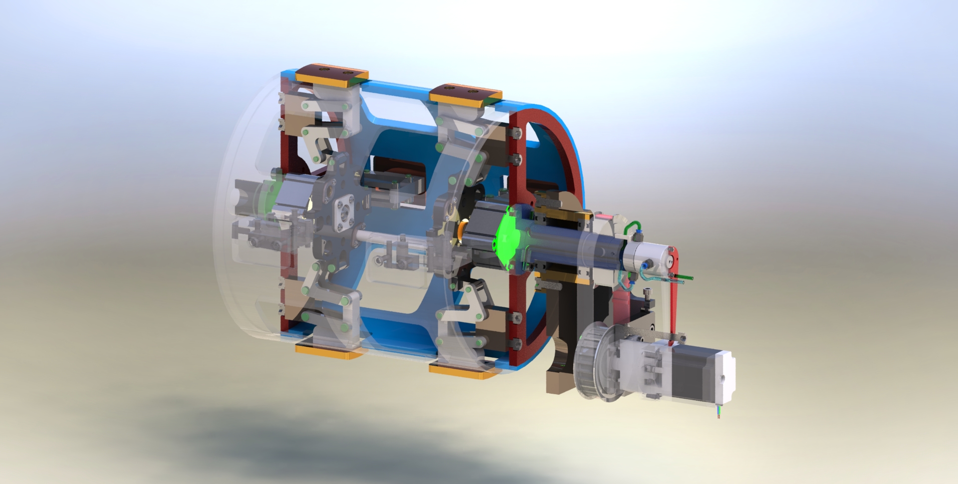 气体膨胀井筒l零部件