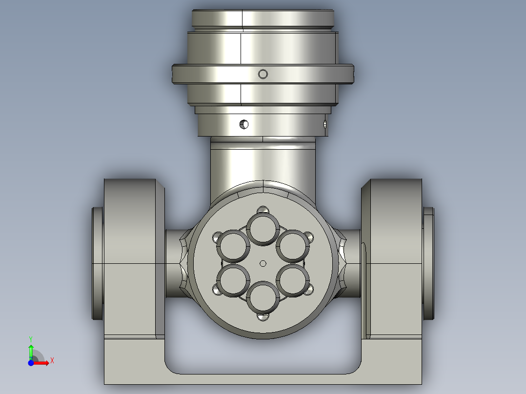 球副运动副前视图