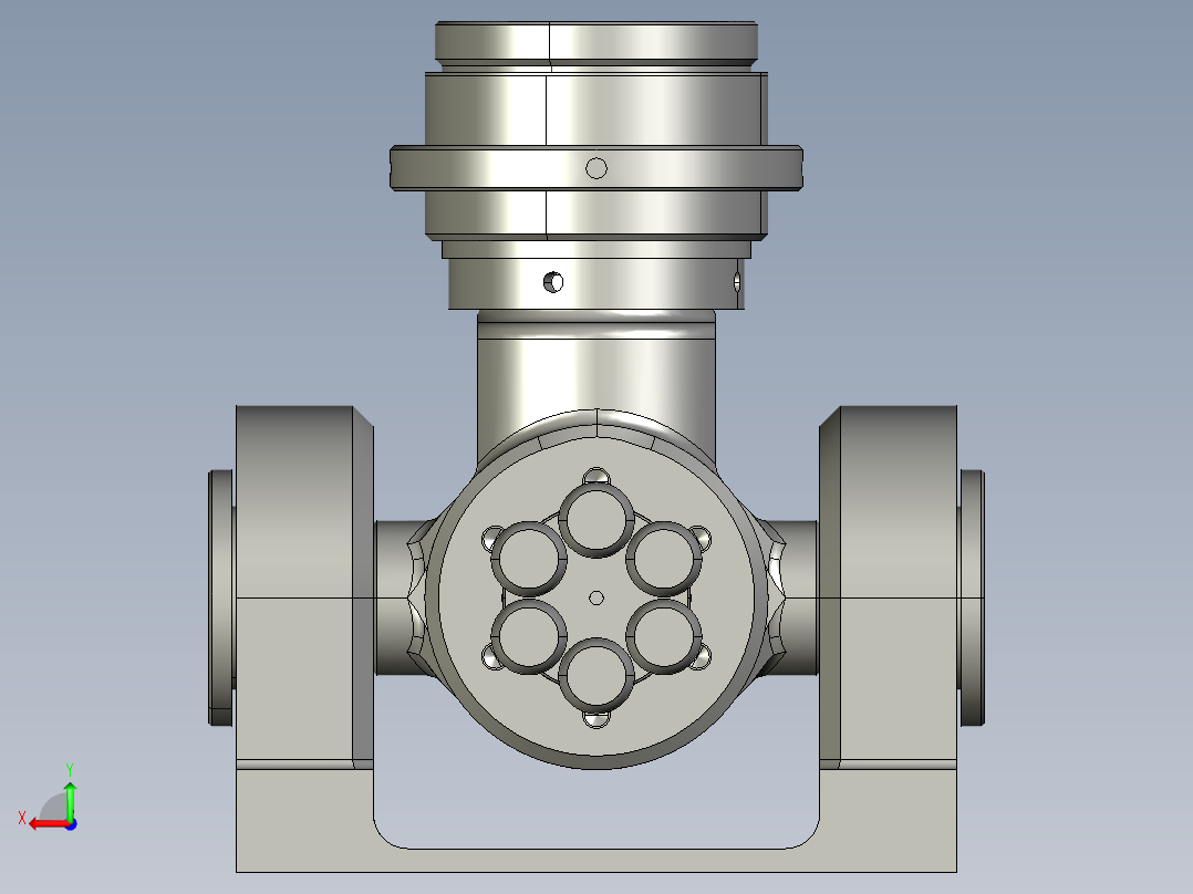 球副运动副后视图