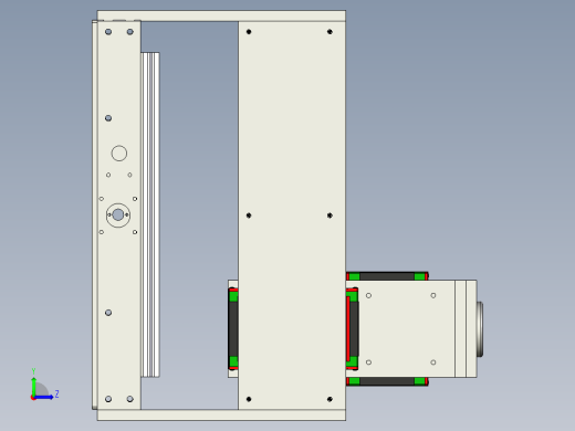 cnc3018铣床左视缩略图