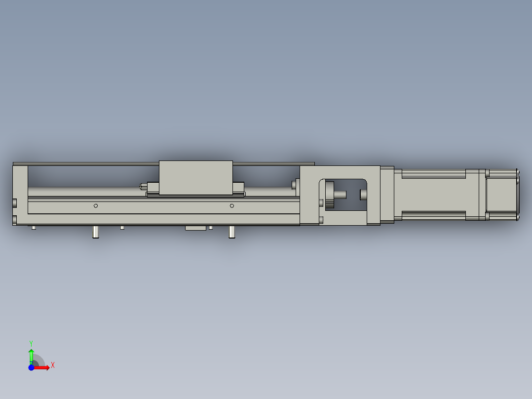 5-KK模组HIWINKK6010P-200A1-F0C前视图