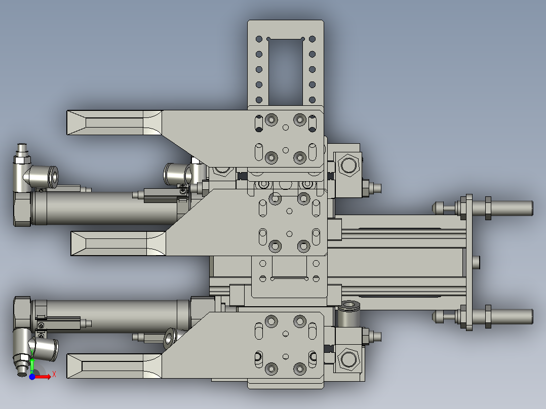 压爪组件2前视图