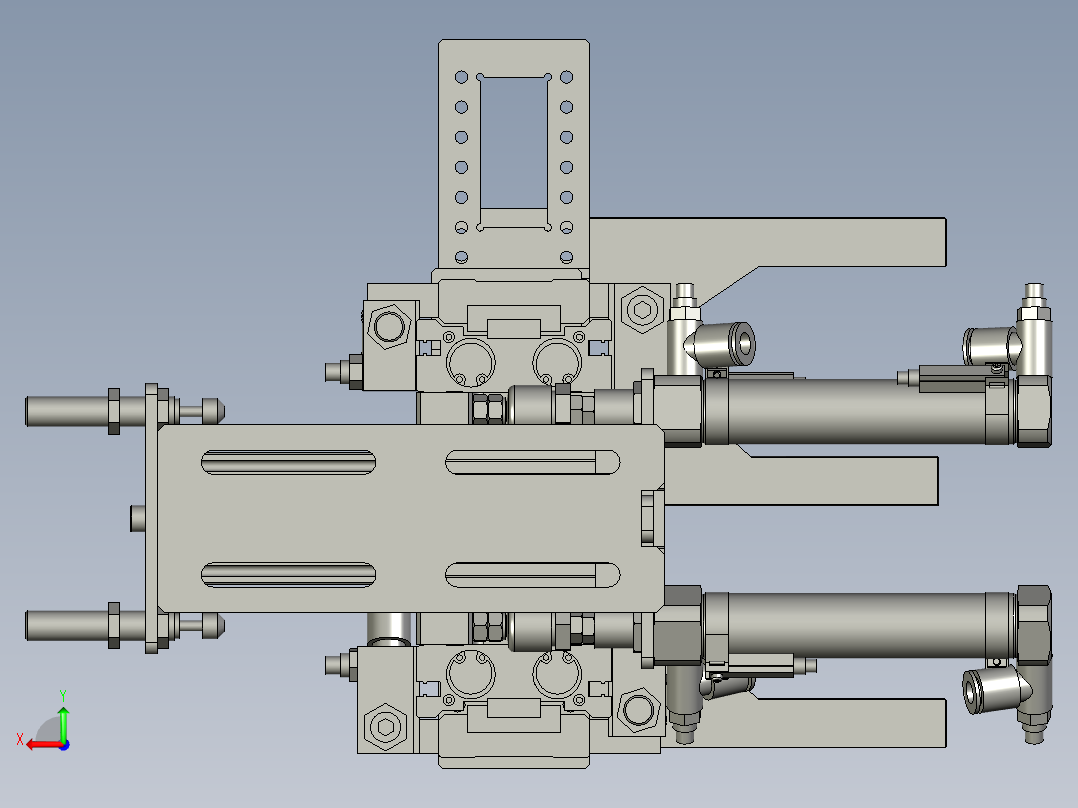 压爪组件2后视图