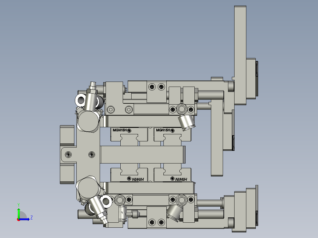 压爪组件2左视图