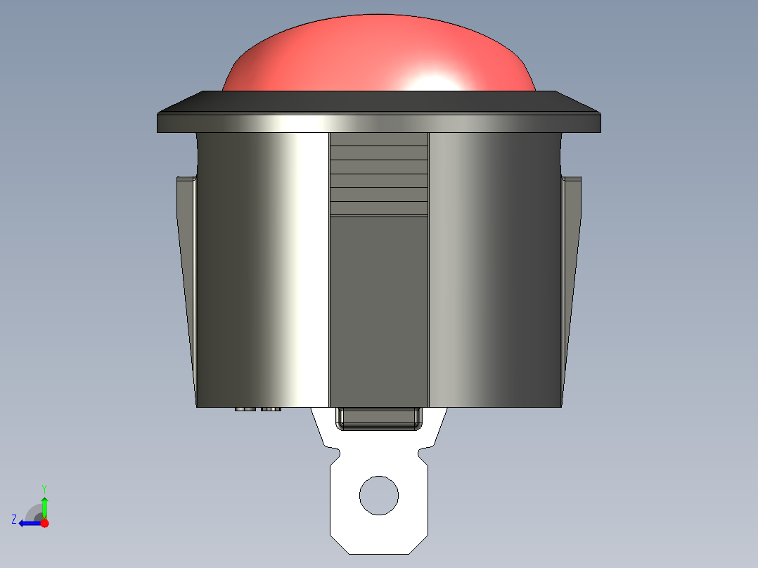 A0004052-圆形电源开关右视图