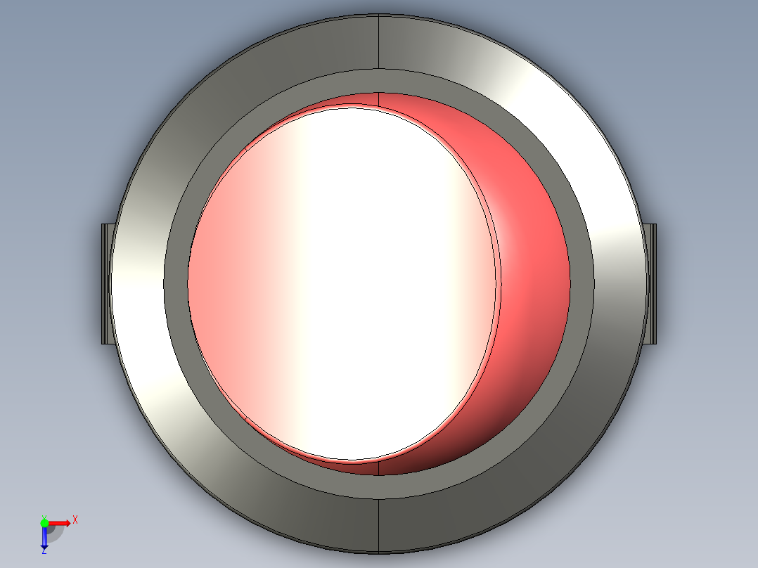 A0004052-圆形电源开关俯视图