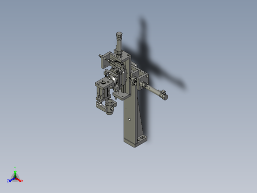 中节搬运放入组件正等轴测缩略图