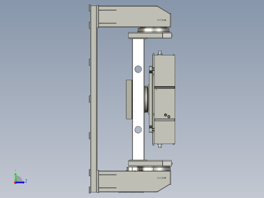 焊接翻转旋转工作台左视缩略图