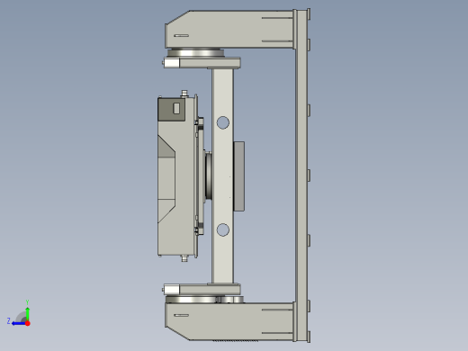 焊接翻转旋转工作台右视缩略图