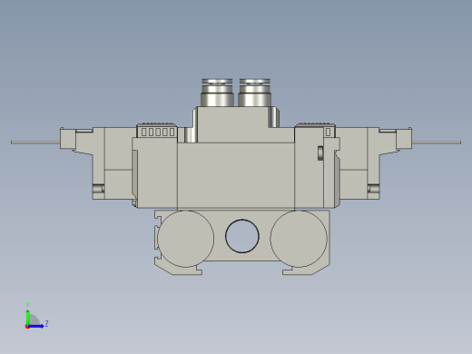 M4GD180-C6-E2C-6-3电磁阀组左视缩略图
