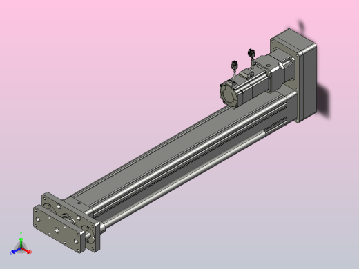 轻载电动缸TPA-ESR100-3210C-L700-MR-QDX-W-P75-JX-C3