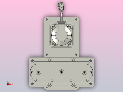 轻载电动缸TPA-ESR100-3210C-L700-MR-QDX-W-P75-JX-C3前视缩略图