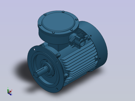 三相异步电动机YBX3-132S-(4.6.8)-B5安装