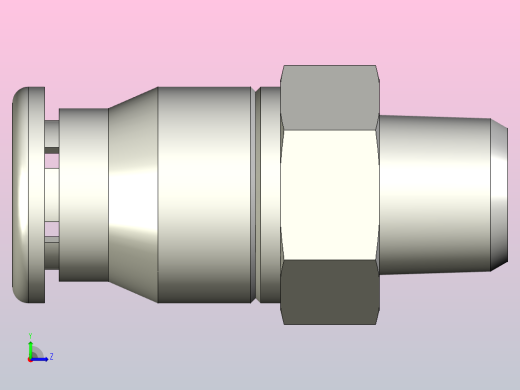 快插接头CRQS-1_8-8左视缩略图