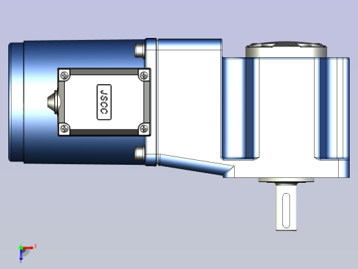 精研YR阻尼电机 40yr02-180俯视缩略图