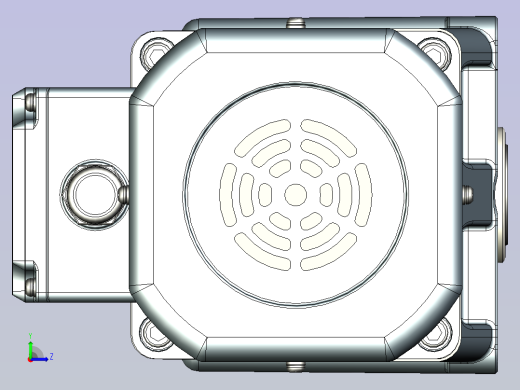 JSCC变频减速电机 f370rc-U左视缩略图