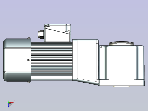 JSCC变频减速电机 f370rc-U俯视缩略图