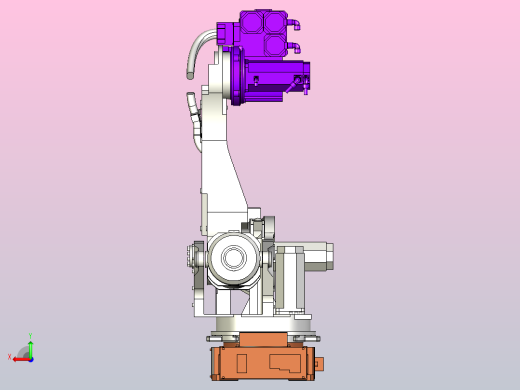 发那科FANUC_430 机器人三维模型图纸后视缩略图