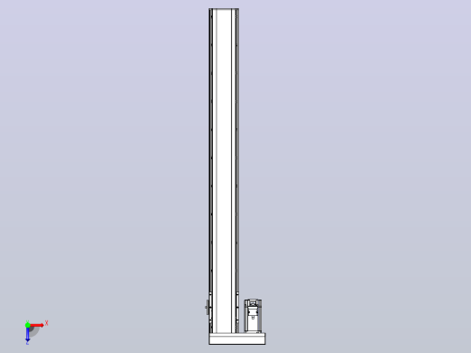 日规模组半封闭丝杆TPA-HNR-105D-1610C-L950-MR-C-P40-N3俯视缩略图