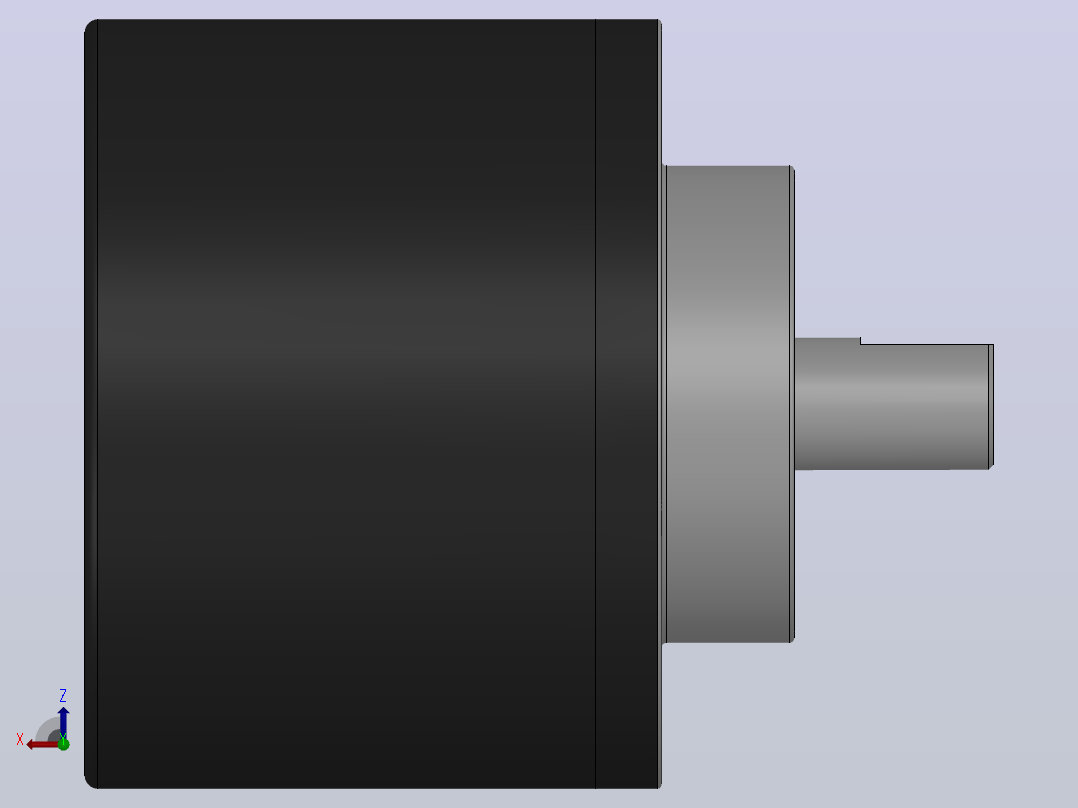 ESP5810-001系列增量式编码器_ESP5810-001C2000015E左视图