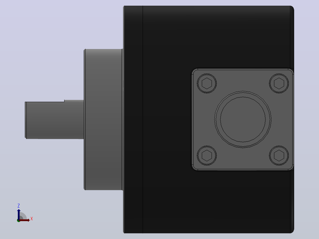 ESP5810-001系列增量式编码器_ESP5810-001C2000015E右视图